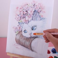 Artist Brush Penselst 6-Pak - Lyserd