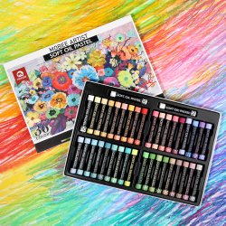 Mobee Blde Oliepasteller, Pastelfarver - 36+2-Pak 