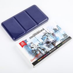 Mobee Akvarelst i Metaletui - 36-Pak