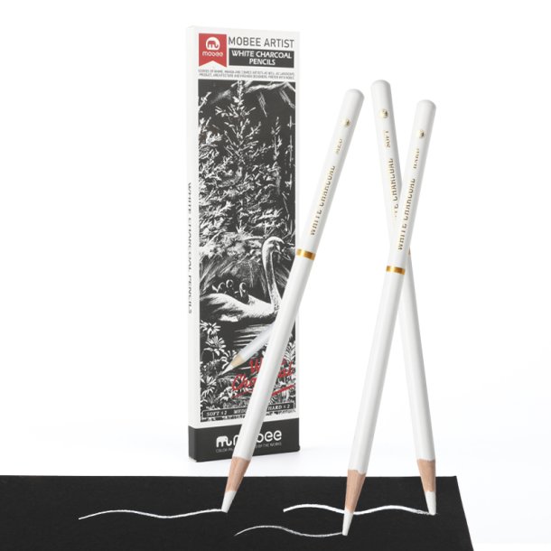 Mobee - Hvide Kulblyanter 6-Pak