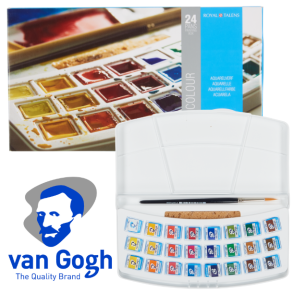 Van Gogh Akvarelst - 24-Pans