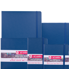 Hardcover Sketchbook - Navy Blue