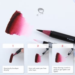 Mobee - Watercolor Brushpens 48-Pak