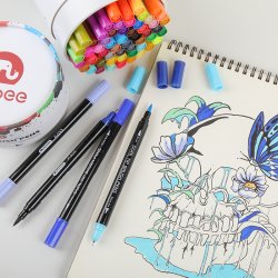 Mobee - 60-Pak Dual Tip Brushpens