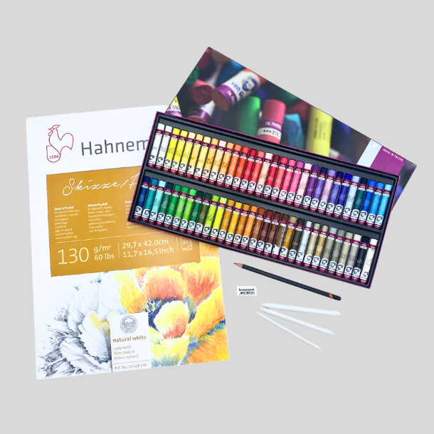 Startpakke til Oliepastel - Van Gogh Edition