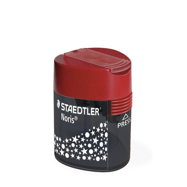 STAEDTLER Dobbelt blyantspidser m. beholder