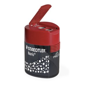 STAEDTLER Dobbelt blyantspidser m. beholder
