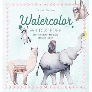 Watercolor Wild and Free by Natalia Skatula