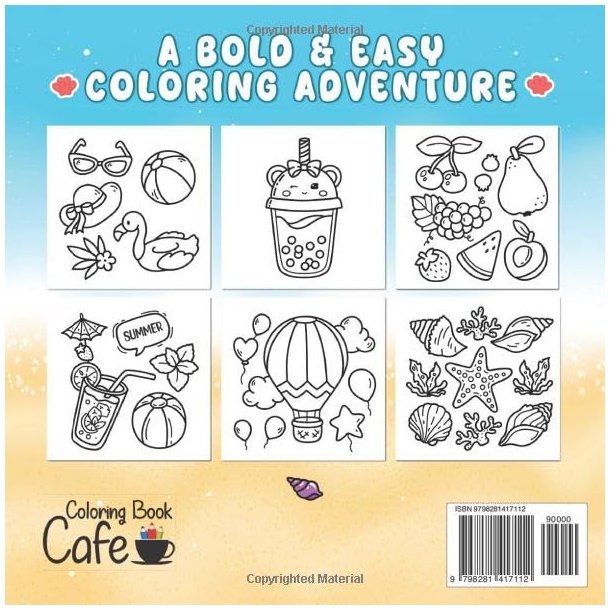 Cozy Summer - Sd og Hyggelig Malebog