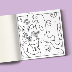 Foodies Malebog - Cozy Coloring