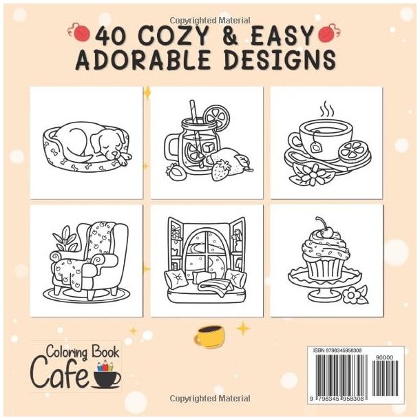 Cozy Life - S�d og Hyggelig Malebog