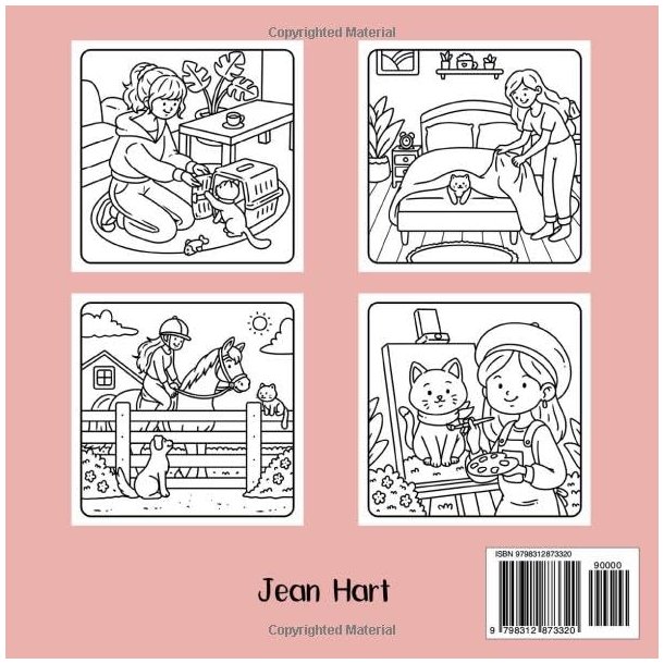 Girl Hygge - Sd og hyggelig malebog