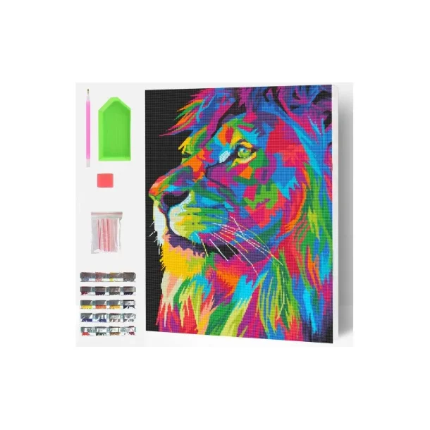 Paint By Numbers  - L�ve - 40 x 30 cm.