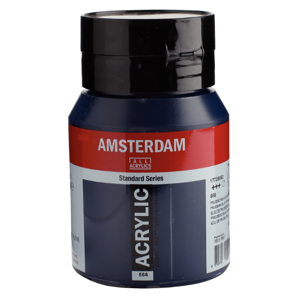 Amsterdam Akrylmaling 500 ml. Pruss. Blue Ph (566)