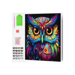 Diamond Painting - Owl 30x40 cm