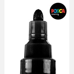 POSCA PC-5M  1,8 - 2,5 mm  (Kold) (8 stk)