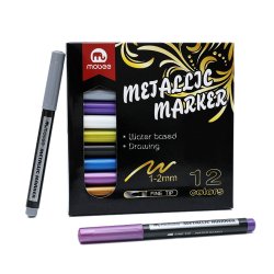 Mobee - Metallic Markers 12-Pak
