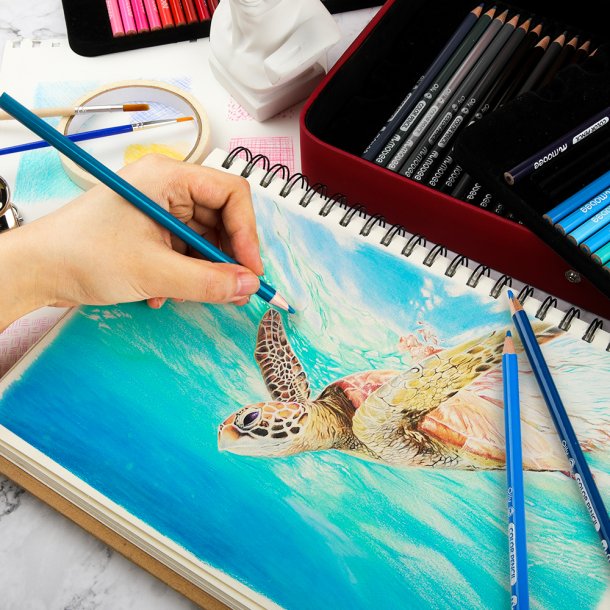 Mobee - Farveblyanter 100-Pak