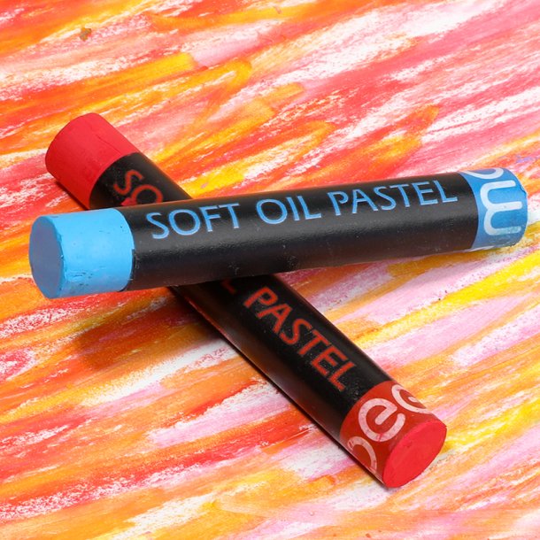 Mobee Blde Oliepasteller, Klassiske Farver - 36+2-Pak