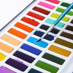 Mobee Akvarelst i Metaletui - 36-Pak