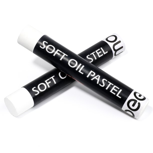 Mobee Hvide Oliepasteller - 12-pak