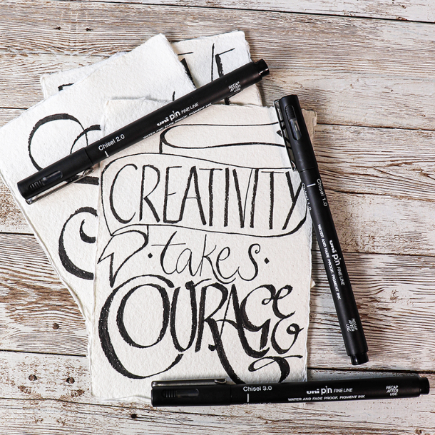 Uni pin - Chisel Marker