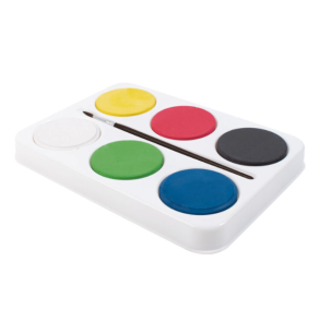 Akvarelst m. 6 farver