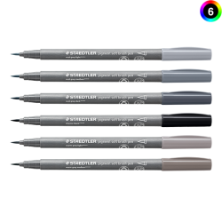 Staedtler Pigment Soft Brush Grtoner