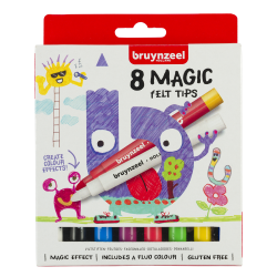 Magisk Filtspids Tuscher, 8-pak