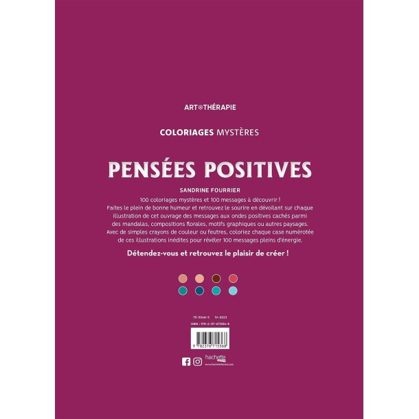 Paint-by-Numbers - Positive Thoughts