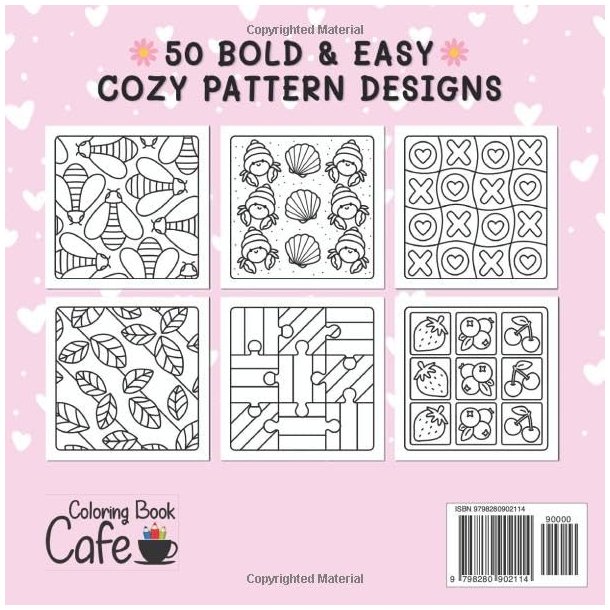 Cozy Pattern - Sd og Hyggelig Malebog