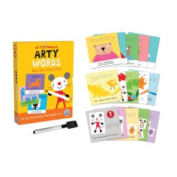 Arty Mouse Arty Words Wipe Clean Flash Cards