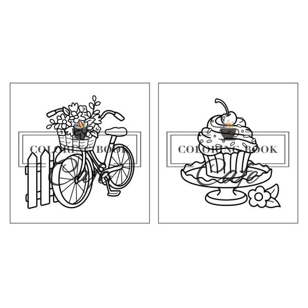 Cozy Life - S�d og Hyggelig Malebog