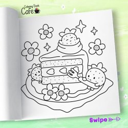 Cozy Foodie - Sd og Hyggelig Malebog