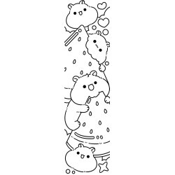 Disney Bookmarks - Adorable Companions � 40 Cozy Coloring Bookmarks