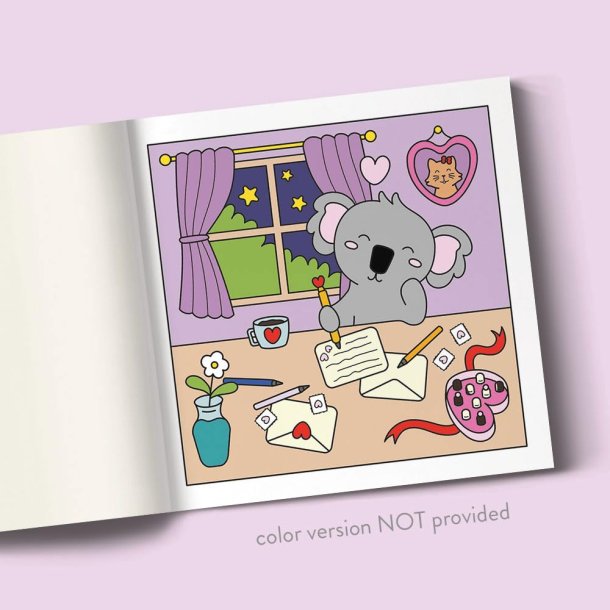 Lovelies Malebog - Cozy Coloring
