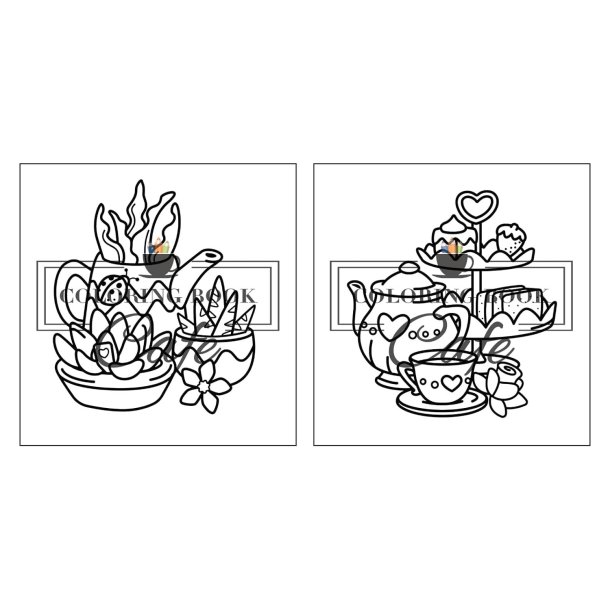 Cozy Life - S�d og Hyggelig Malebog