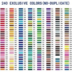 KALOUR Premium farveblyanter - 240-stk.