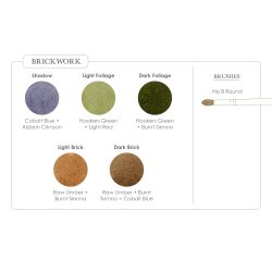 Watercolor Mixing Deck: Architecture