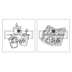 Glam Cosmetics - Sd og Hyggelig Malebog