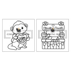 Cozy Love - Sd og Hyggelig Malebog