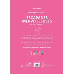 Paint By Numbers - Wonderful Escapades � Sweet France: Color by Numbers and Discover the Picture