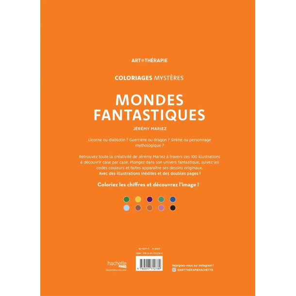 Paint-by-Numbers - Fantasy Worlds