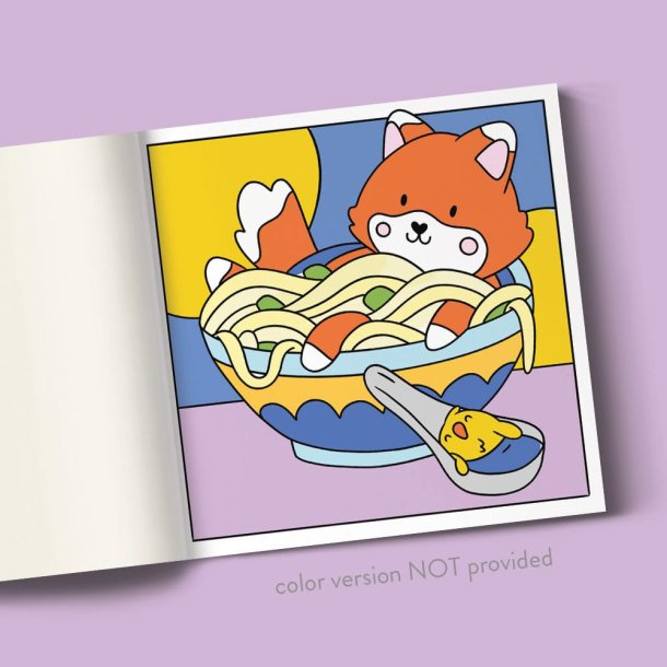 Foodies Malebog - Cozy Coloring