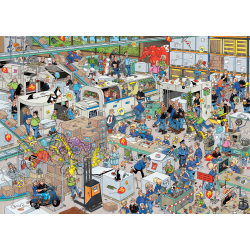 NYHED! Puslespil af JVH "Puzzle Works" 1000 Brikker