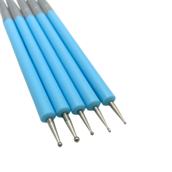 Dottingtools &amp; Silikonepensler - 5-Pak