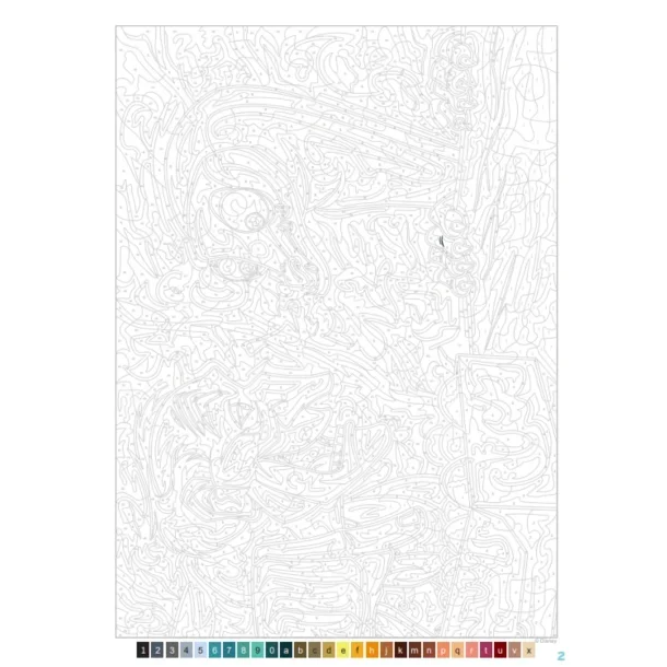 Disney Paint-by-Number - Classics &amp; Skurke - 48 stk. Akryltusch Pakke