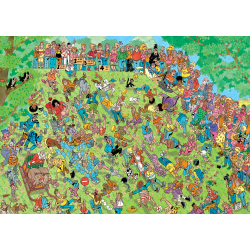 NYHED! Puslespil af JVH "Seize the Cheese!" 1000 Brikker