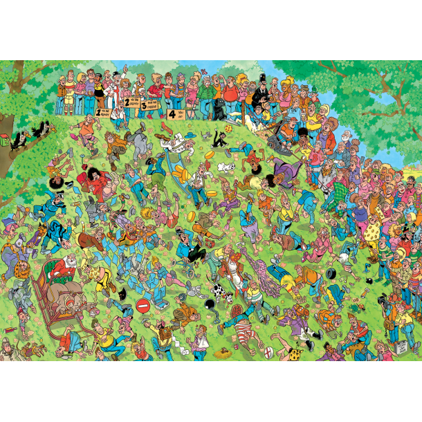 NYHED! Puslespil af JVH "Seize the Cheese!" 1000 Brikker