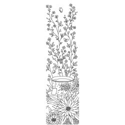 Disney Bookmarks - Blomsterguirlander